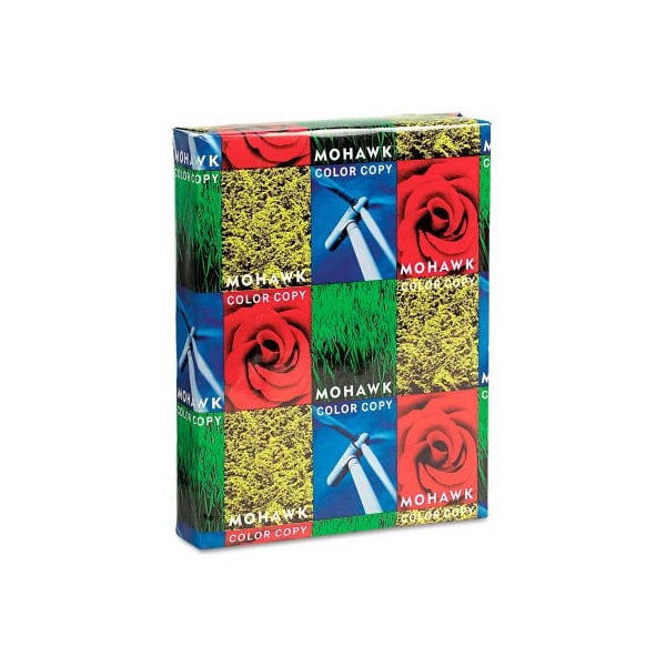 Mohawk Fine Papers Copy Paper - Mohawk Color Copy 98 &Cover Stock Paper, White, 8-1/2" x 11", 28 lb., 500 Sheets/Ream 12-203 - main